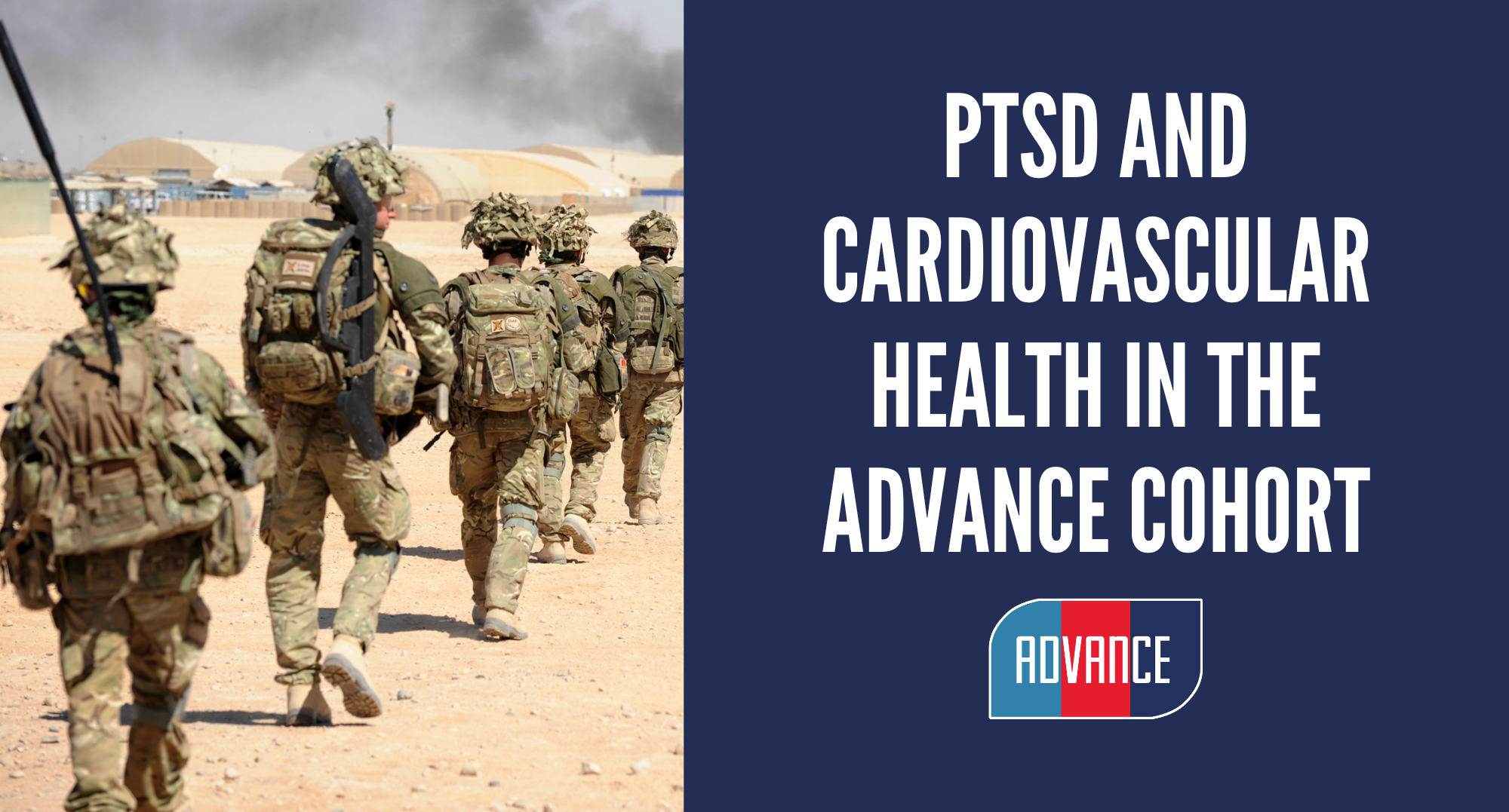 Read more about the article New ADVANCE publication now out: Relationship between PTSD and cardiovascular health